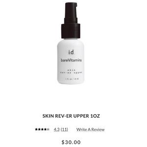 Brand new i.d bareVitamins skin rev-er upper